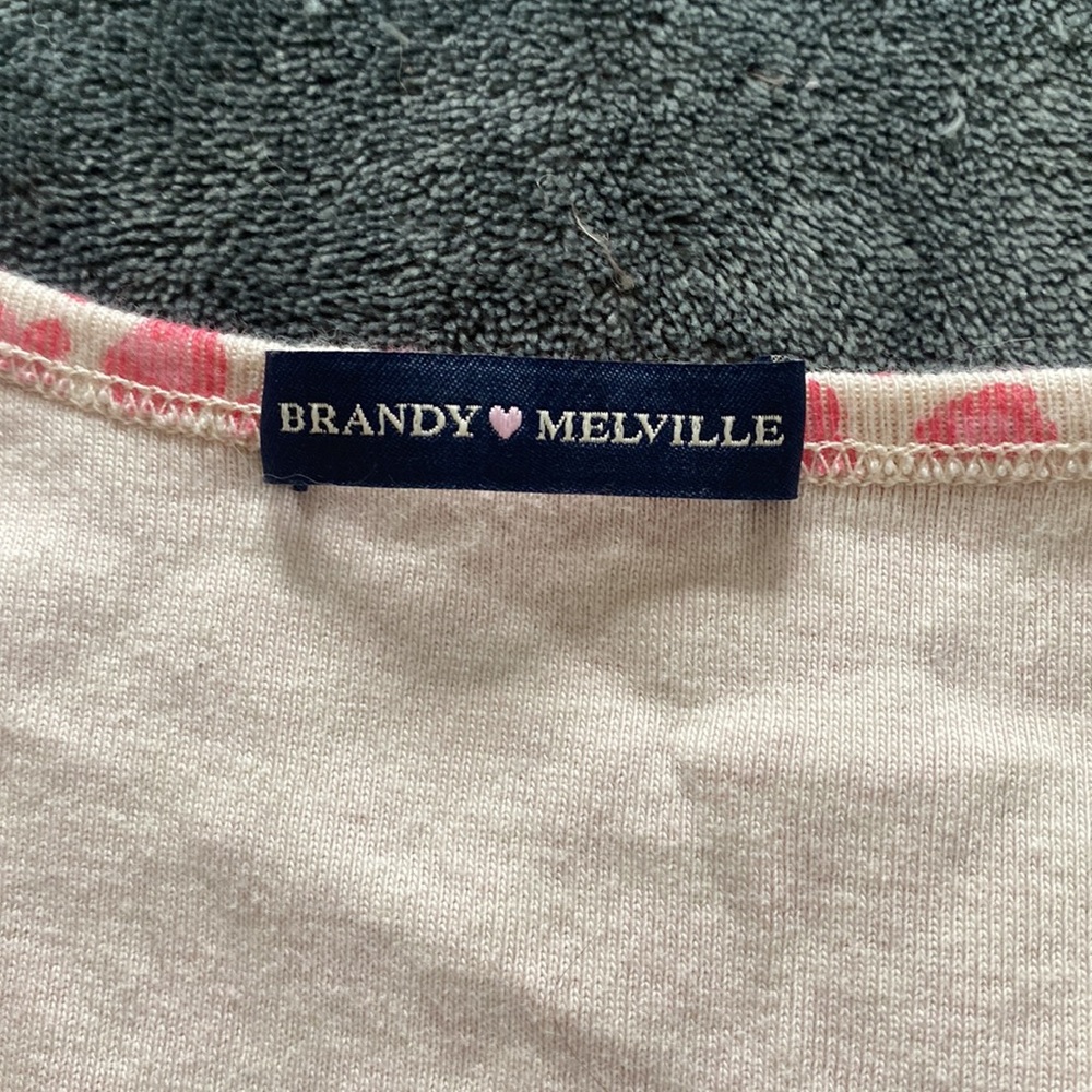 Brandy Melville Pink Cheetah Zelly Top - Picture 4 of 4